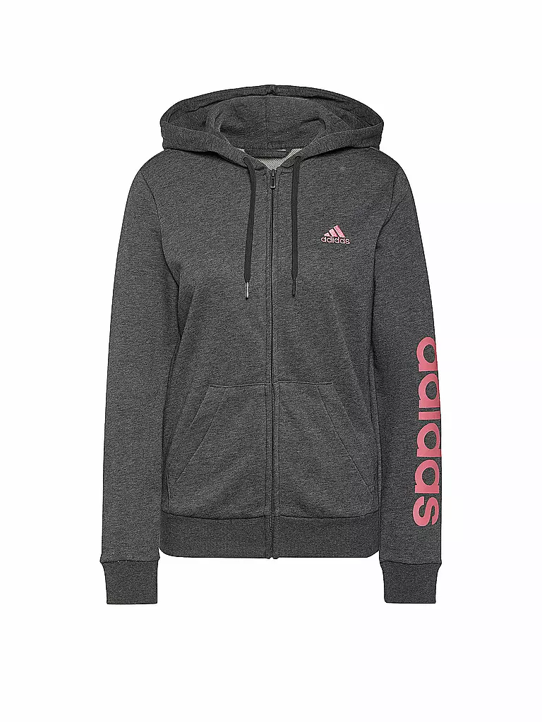 ADIDAS | Damen Kapuzenjacke Essentials Logo | grau