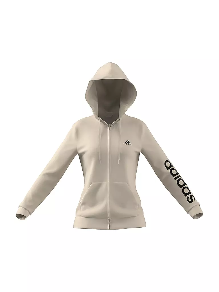 ADIDAS | Damen Kapuzenjacke Essentials Logo | beige