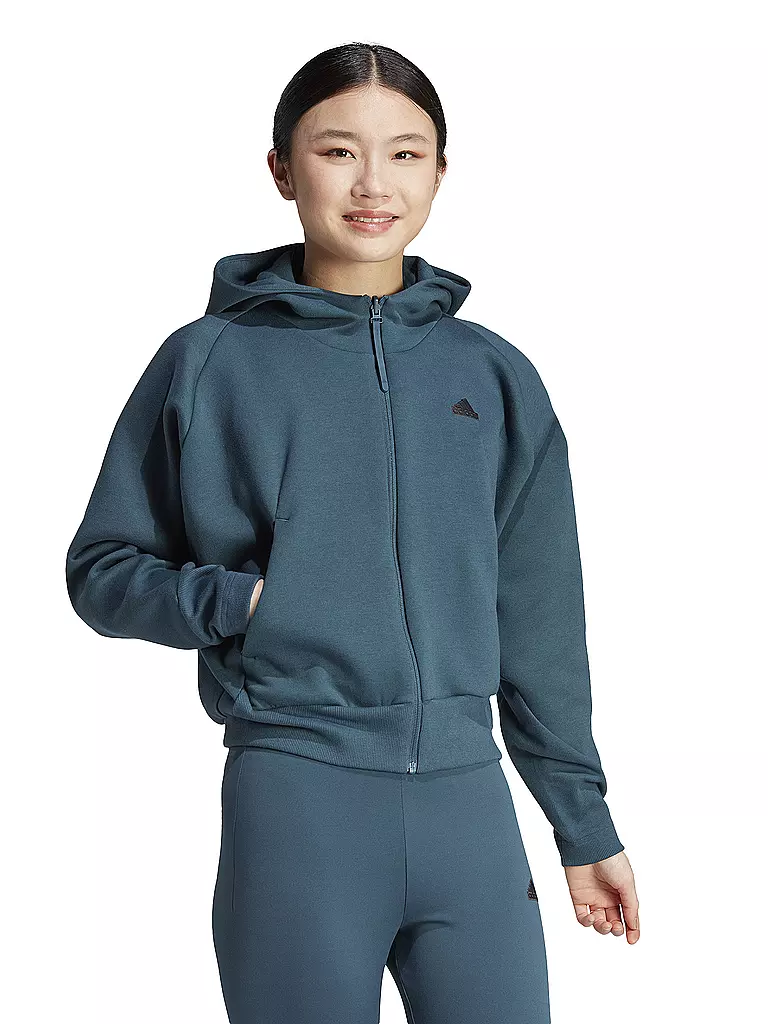 ADIDAS | Damen Kapuzenjacke New Z.N.E. | petrol