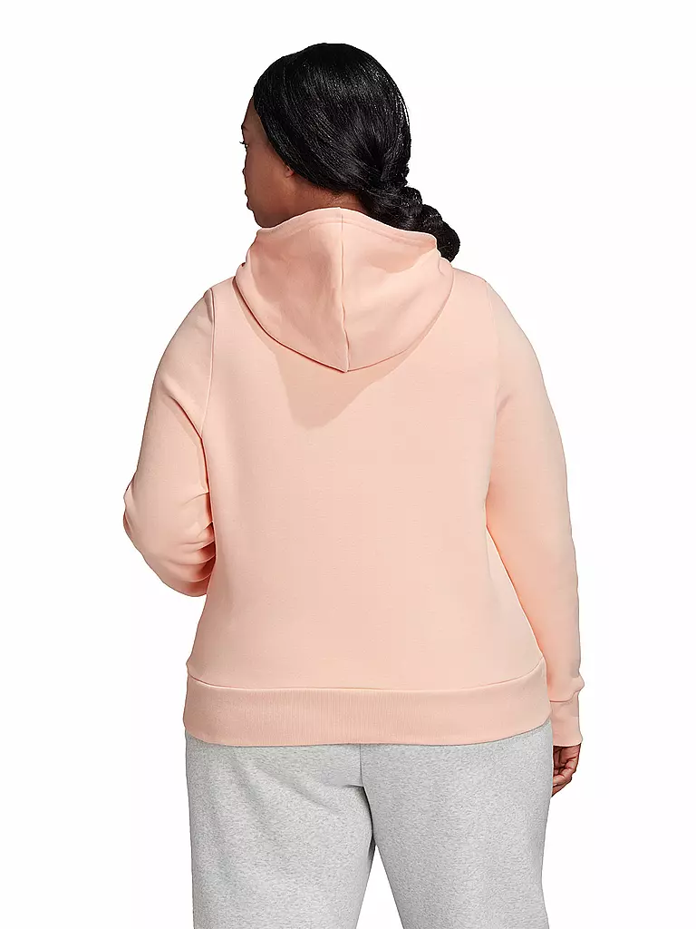 ADIDAS | Damen Kapuzensweater Badge of Sport (Plus-Size) | rosa