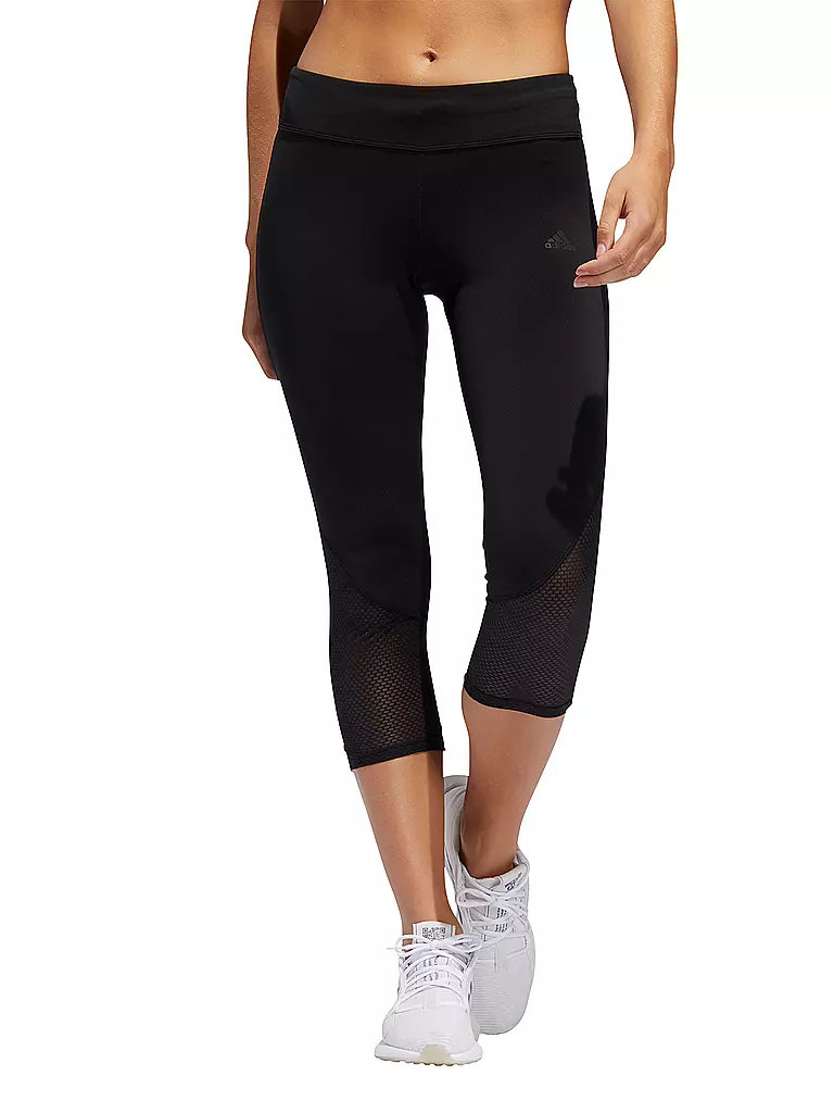 ADIDAS | Damen Lauf-Tight 3/4 Own The Run | schwarz