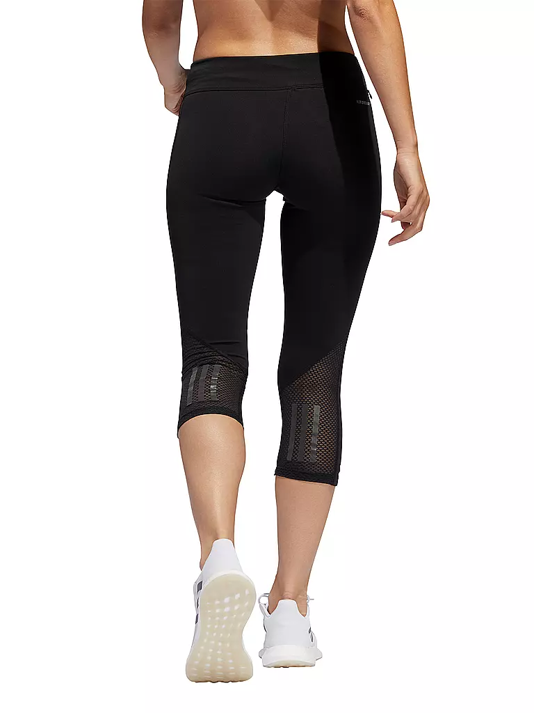 ADIDAS | Damen Lauf-Tight 3/4 Own The Run | schwarz