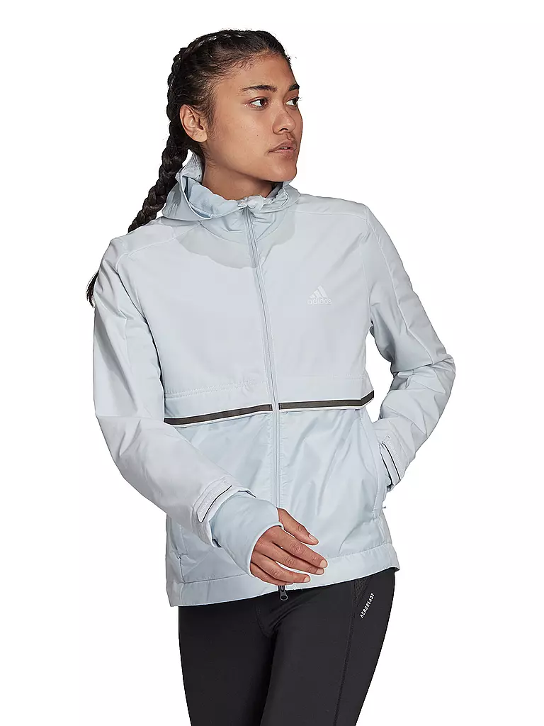 ADIDAS | Damen Laufjacke COLD.RDY | blau