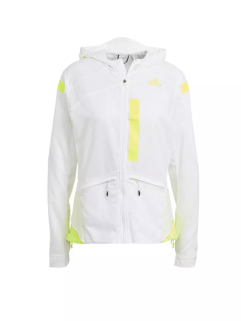 ADIDAS | Damen Laufjacke Marathon Translucent | weiß