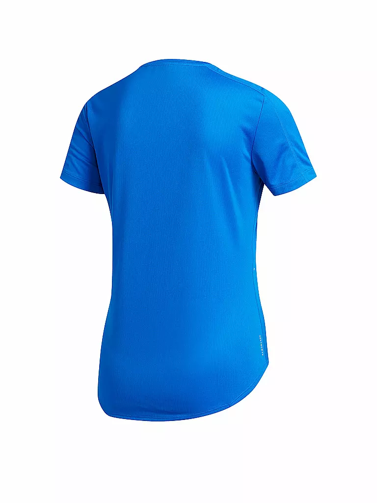 ADIDAS | Damen Laufshirt Run It 3-Streifen | blau