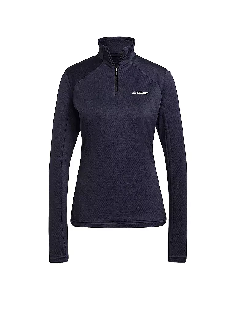 ADIDAS | Damen Laufshirt TERREX Everyhike Half-Zip | blau