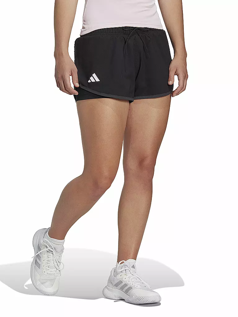 ADIDAS | Damen Laufshort Club | schwarz