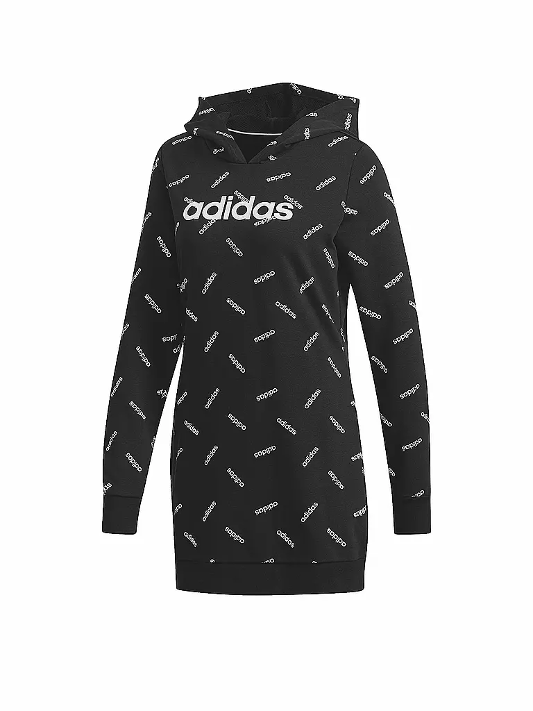 ADIDAS | Damen Long-Hoodie Graphic | schwarz