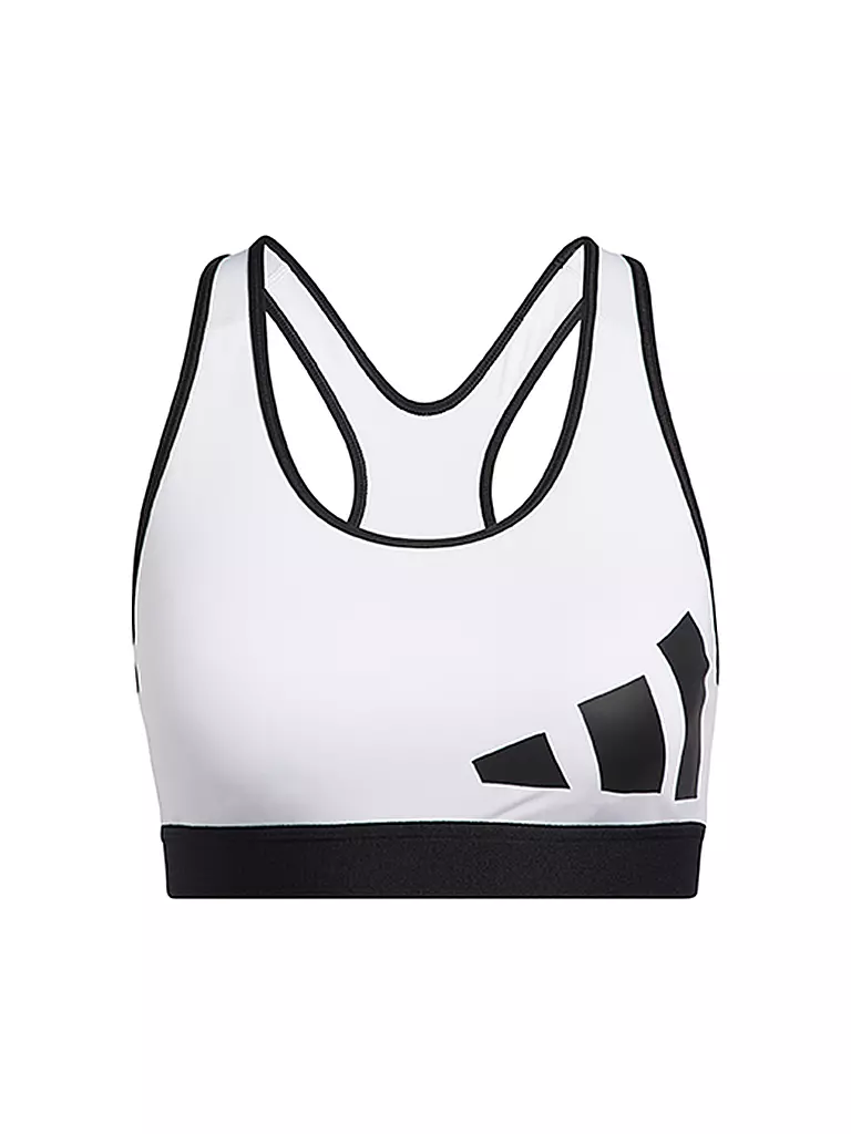 ADIDAS | Damen Sport-BH Believe This Workout Logo Medium Support | weiß