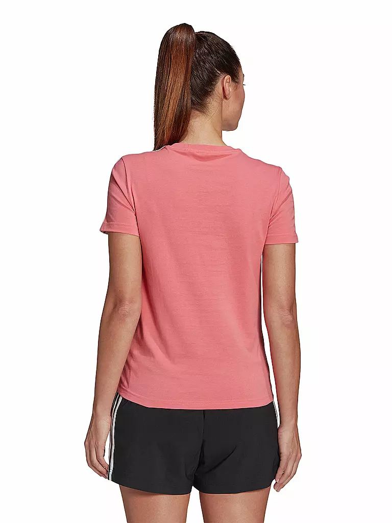 ADIDAS | Damen T-Shirt 3-Streifen | rosa