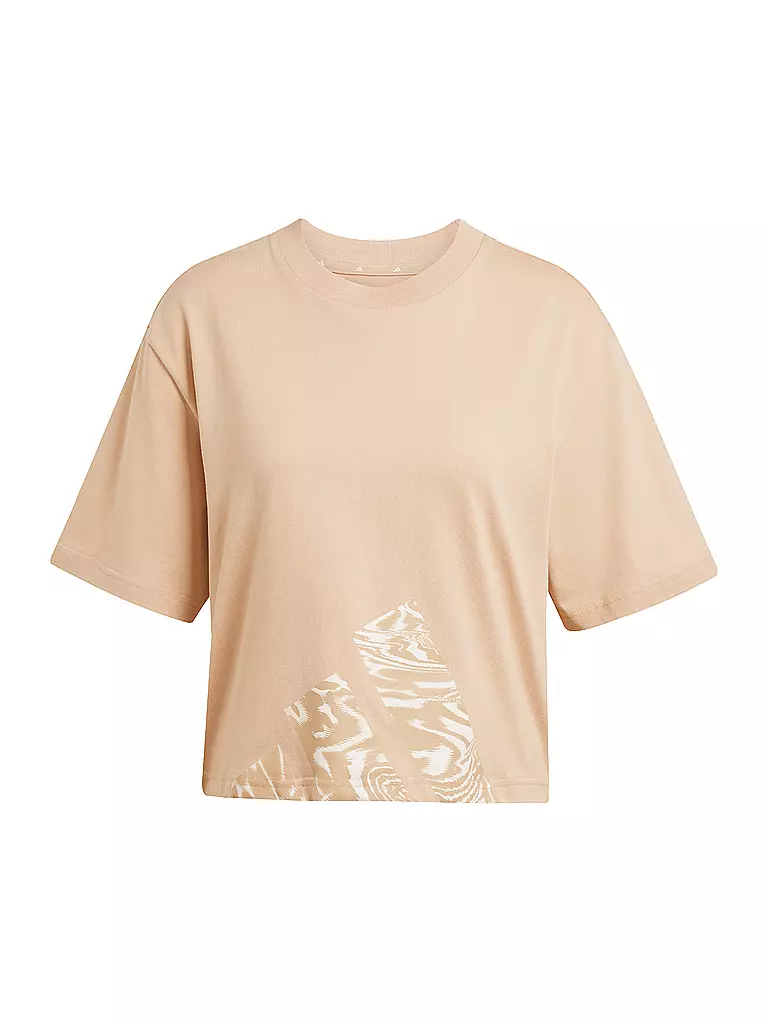 ADIDAS | Damen T-Shirt 3S Cropped | koralle