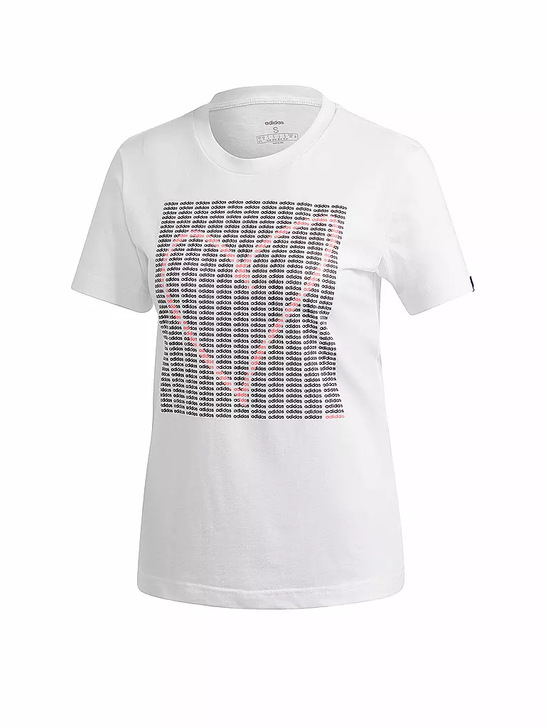 ADIDAS | Damen T-Shirt Adi Heart Graphic | weiß