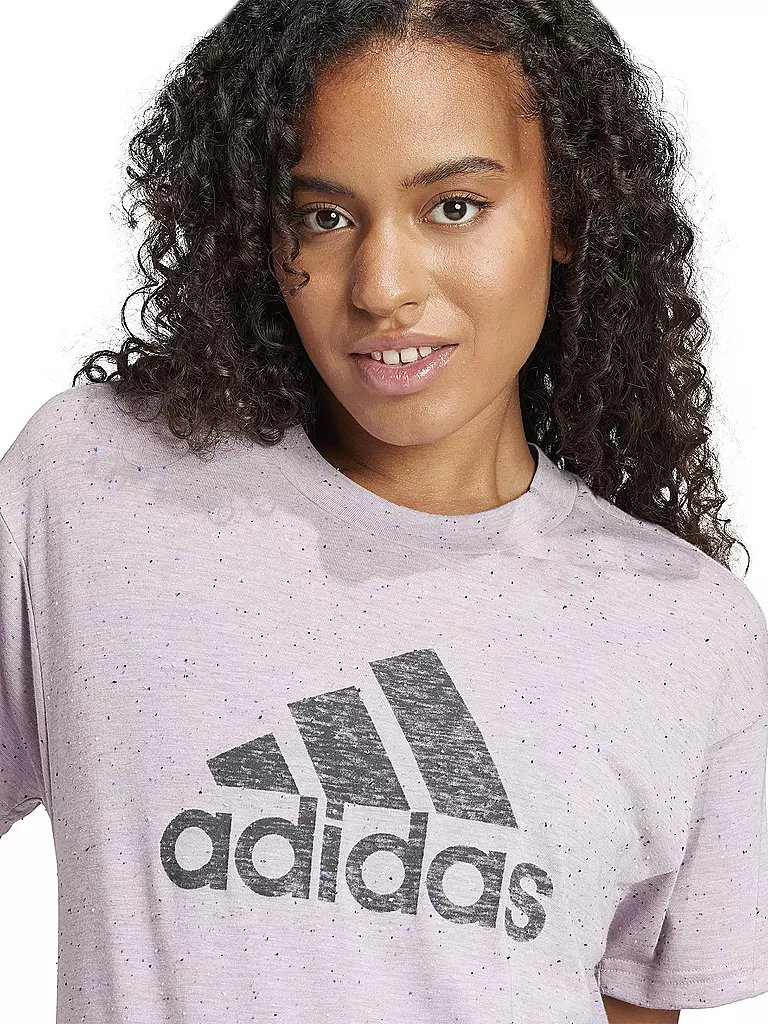 ADIDAS | Damen T-Shirt Future Icons Winners 3.0 | lila