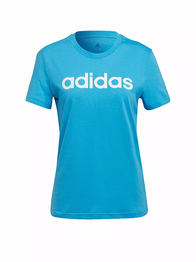 ADIDAS | Damen T-Shirt Logo | blau