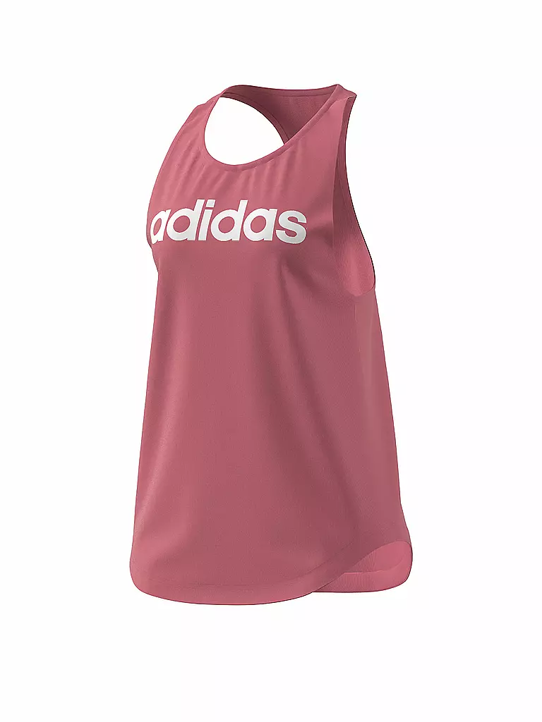 ADIDAS | Damen Tank Essentials Logo | rosa