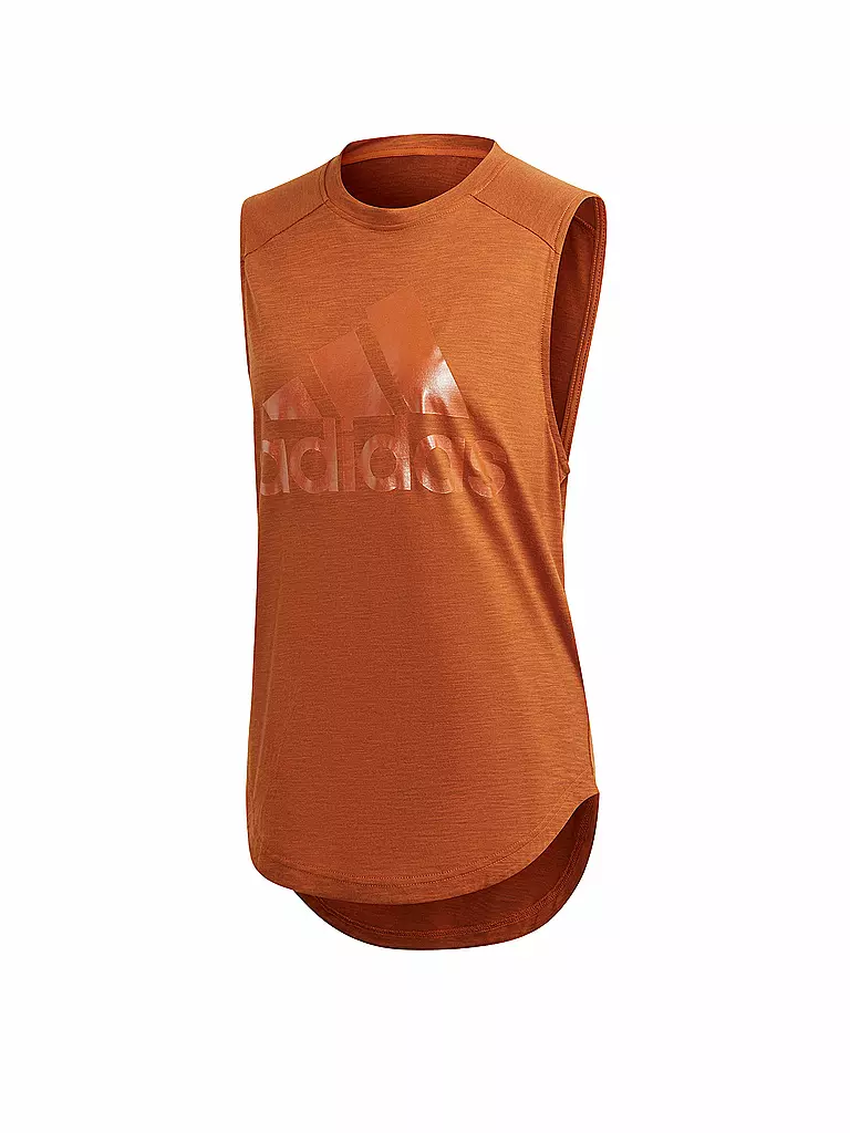 ADIDAS | Damen Tanktop ID Winners Muscle Shirt | braun