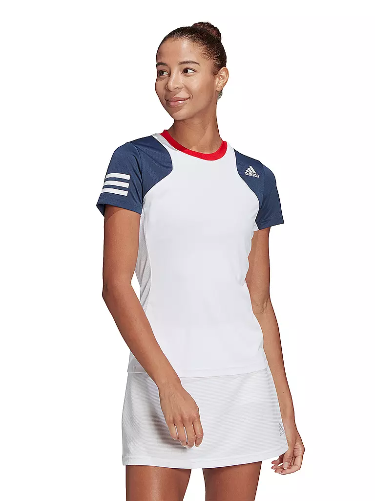 ADIDAS | Damen Tennisshirt Club | weiß