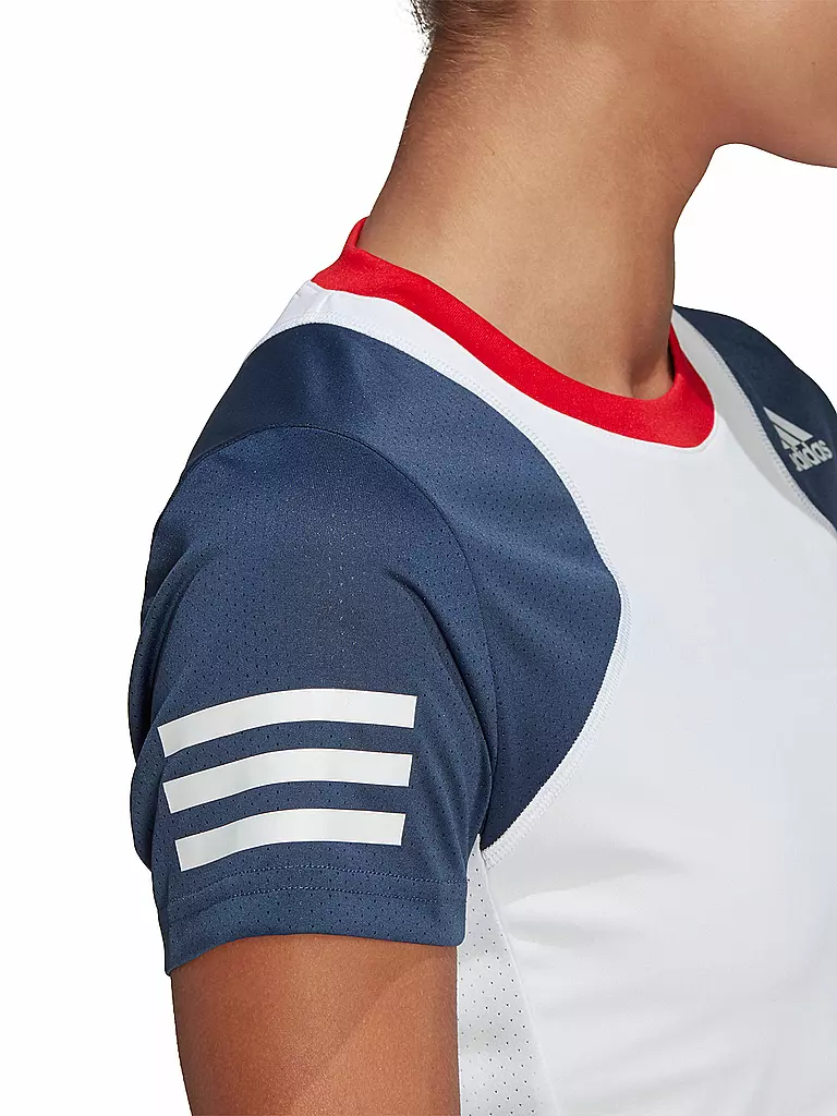 ADIDAS | Damen Tennisshirt Club | weiß