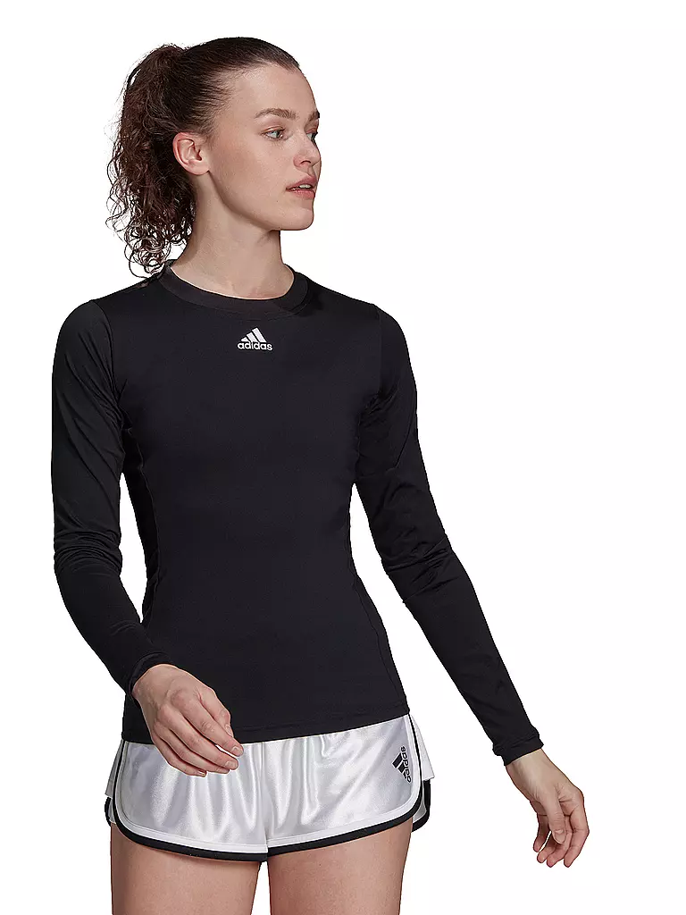 ADIDAS | Damen Tennisshirt Freelift | schwarz