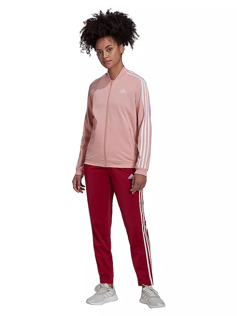 ADIDAS | Damen Trainingsanzug 3 Streifen | lila