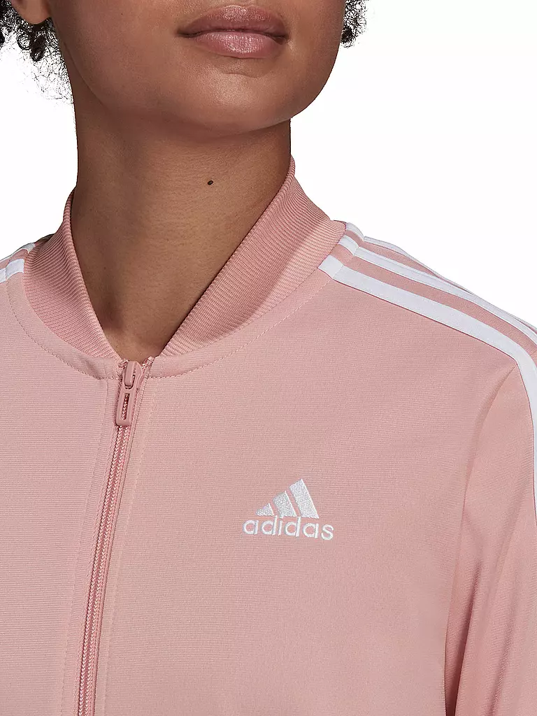 ADIDAS | Damen Trainingsanzug 3 Streifen | lila