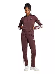 ADIDAS | Damen Trainingsanzug 3S TR TS | Dunkelrot