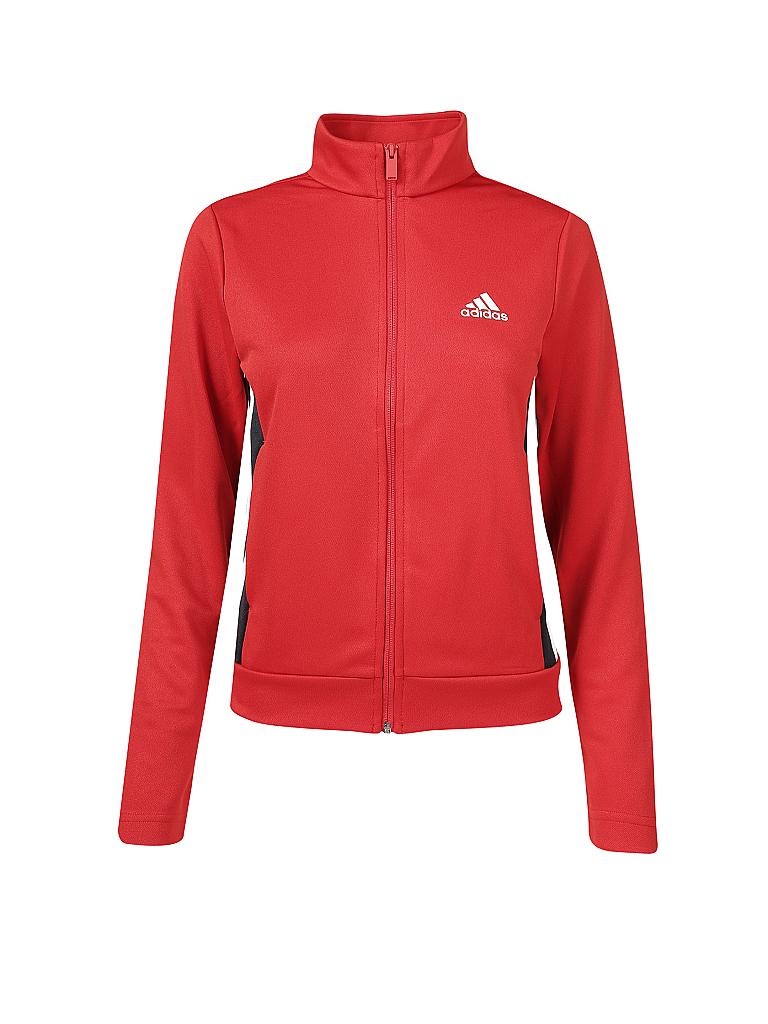 ADIDAS Damen Trainingsanzug Teamsport Racksuit rot | XS