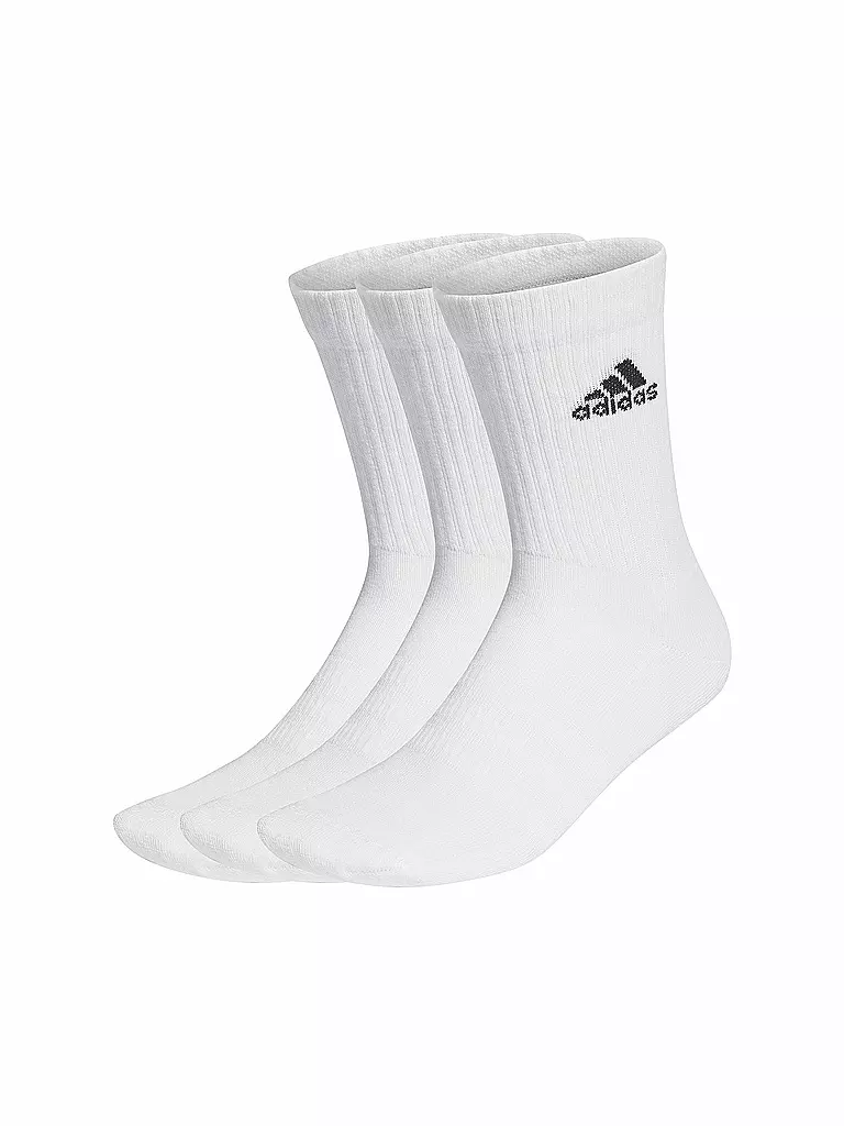 ADIDAS | Freizeitsocken Cushioned Crew 3erPkg. | weiss