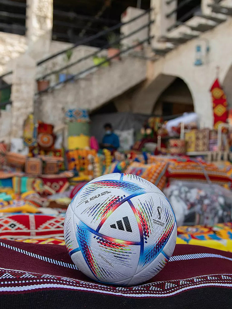 ADIDAS | Fußball Al Rihla Pro Matchball WM 2022 | weiss