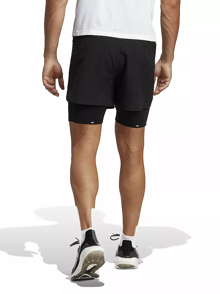 ADIDAS | Herren 2in1 Laufshort Designed for Running | schwarz