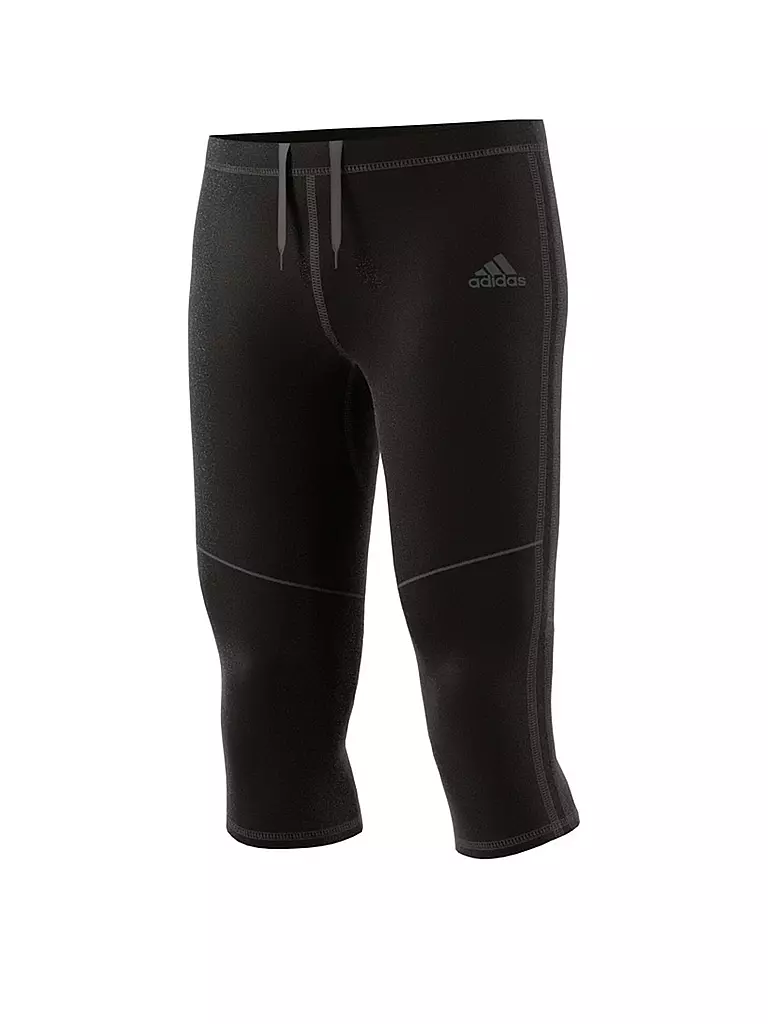 ADIDAS | Herren 3/4 Lauftight Response | schwarz