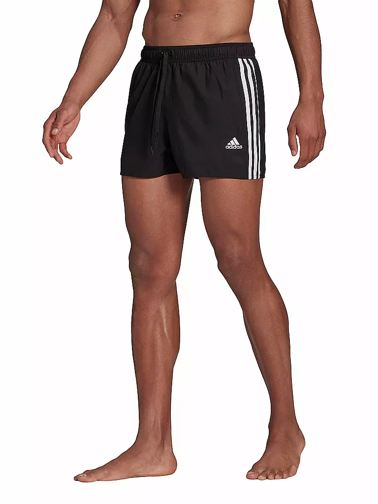 ADIDAS | Herren Badeshort Classic 3-Streifen | schwarz