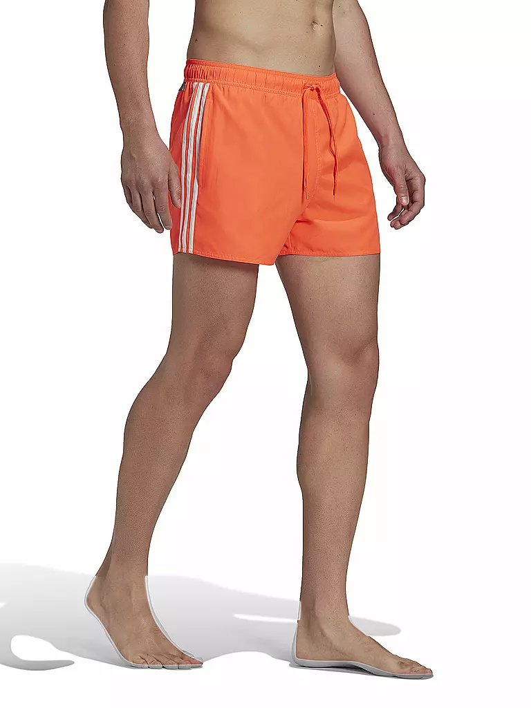 ADIDAS | Herren Badeshort Classic 3-Streifen | koralle