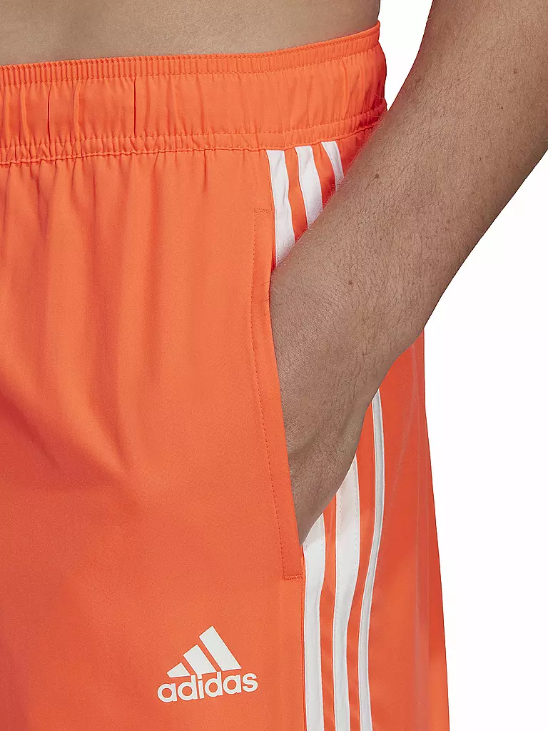 ADIDAS | Herren Badeshort Classic 3-Streifen | koralle