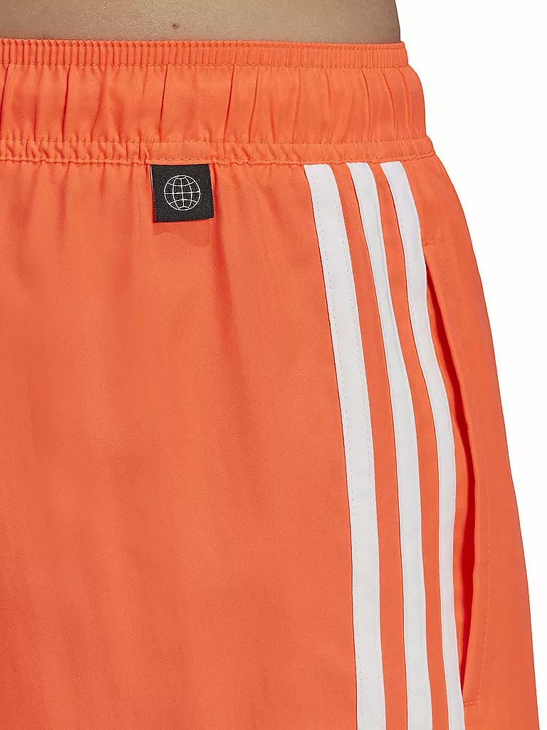 ADIDAS | Herren Badeshort Classic 3-Streifen | koralle