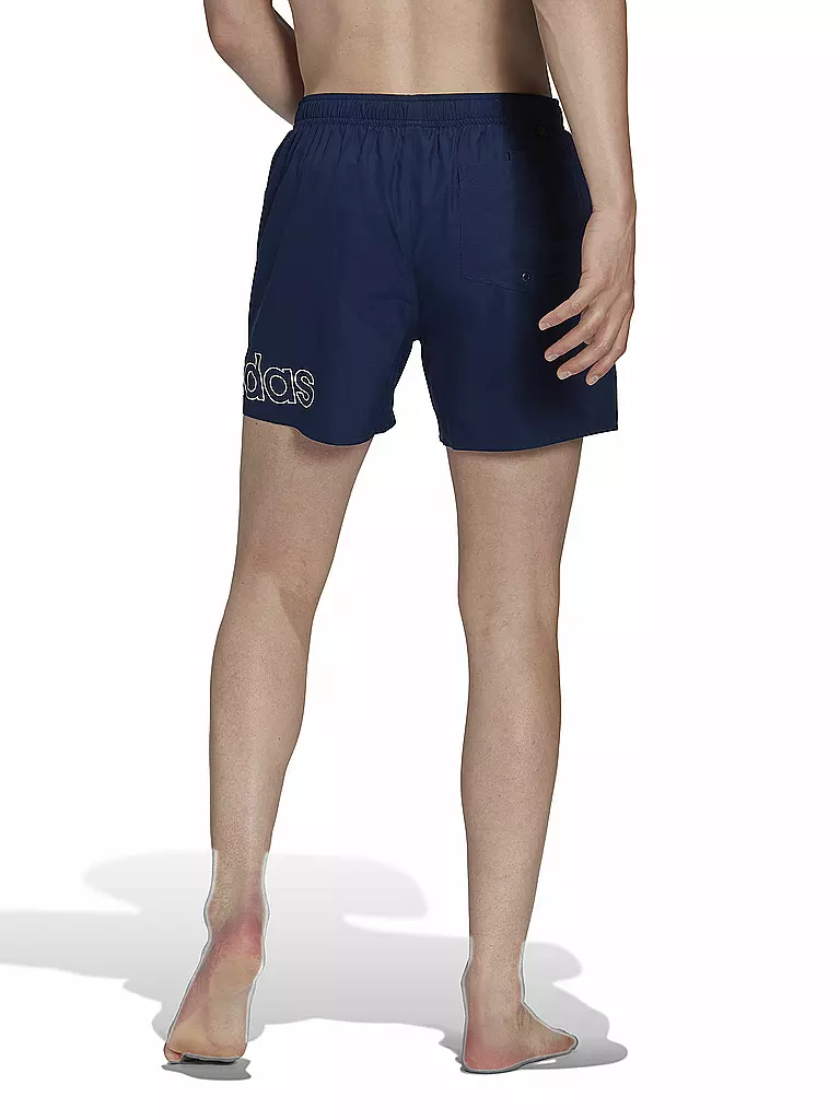 ADIDAS | Herren Badeshort Logo CLX Short Length | dunkelblau