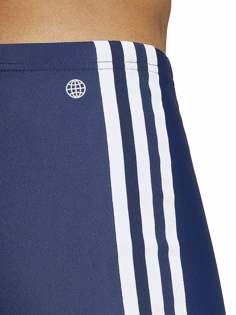 ADIDAS | Herren Beinbadehose Classic 3-Streifen Boxer | blau