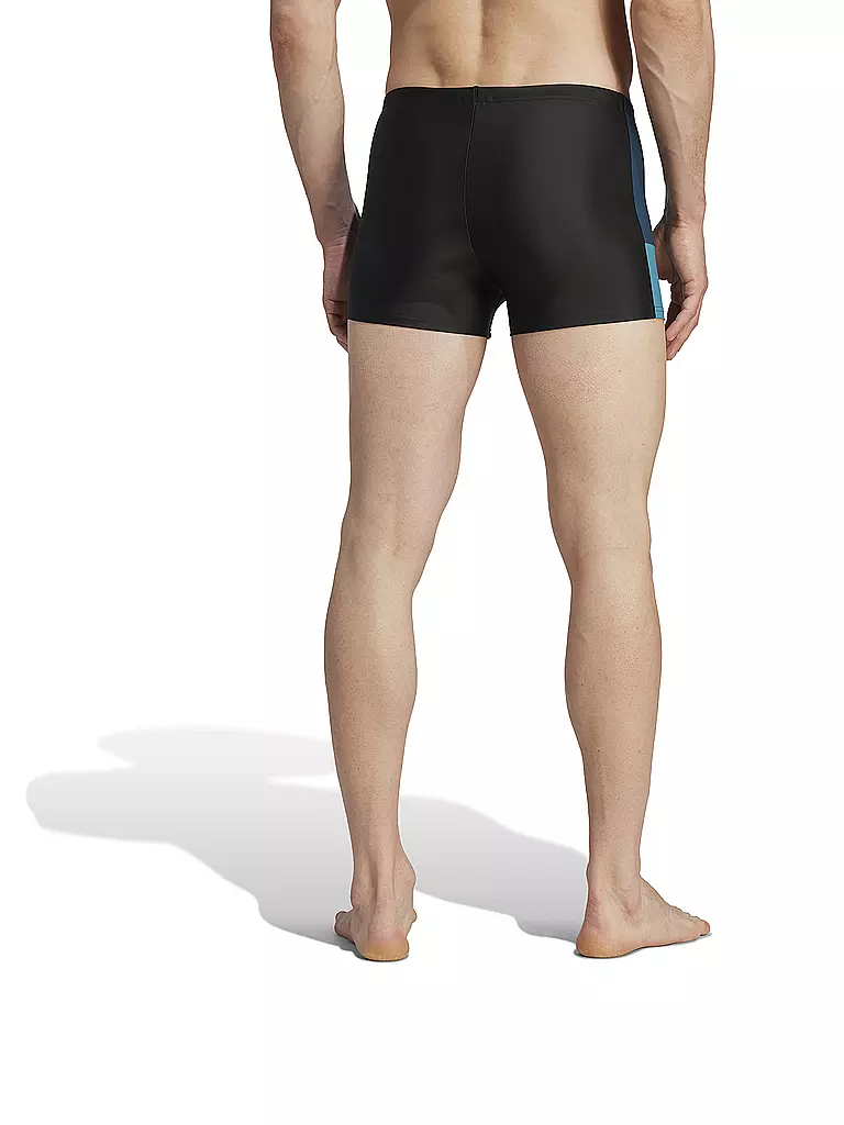 ADIDAS | Herren Beinbadehose Colorblock Swim Boxer | schwarz