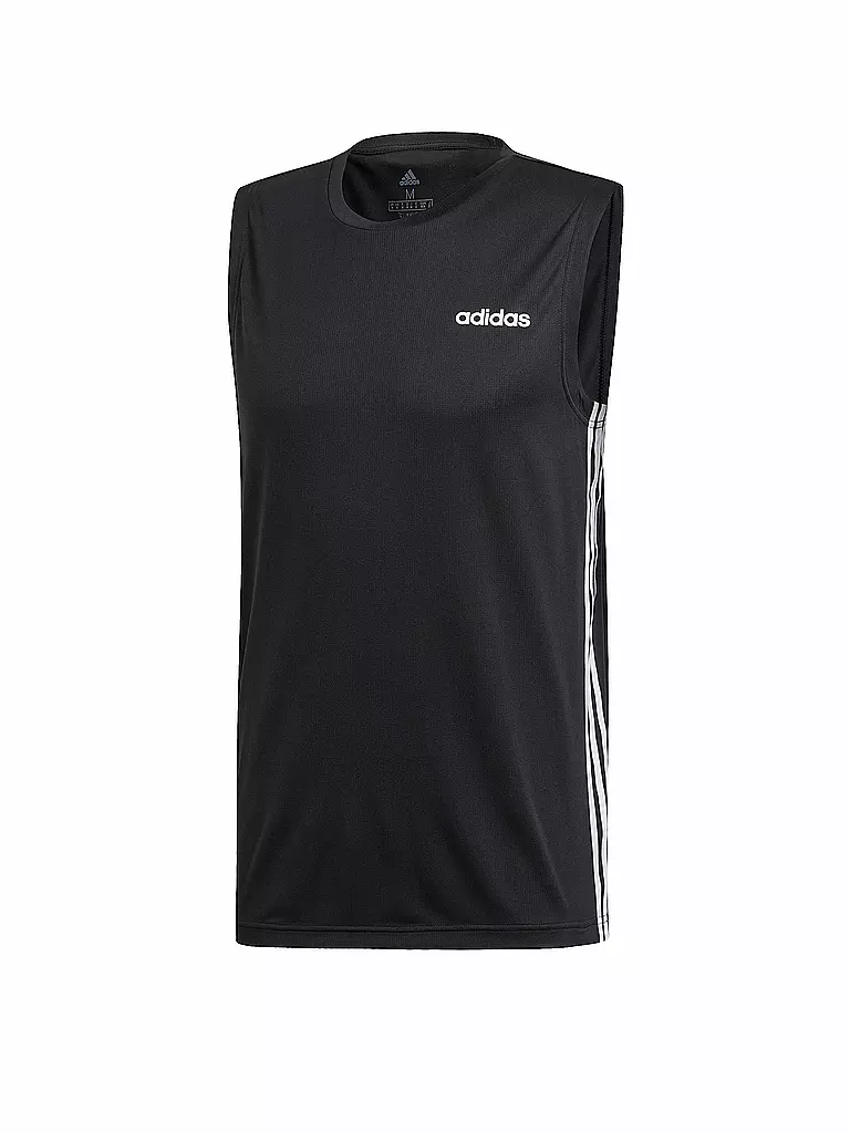 ADIDAS | Herren Fitness-Tank D2M | schwarz