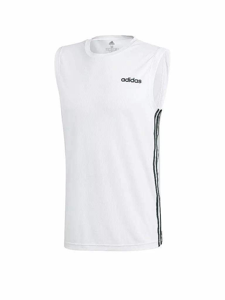 ADIDAS | Herren Fitness-Tank D2M | weiß