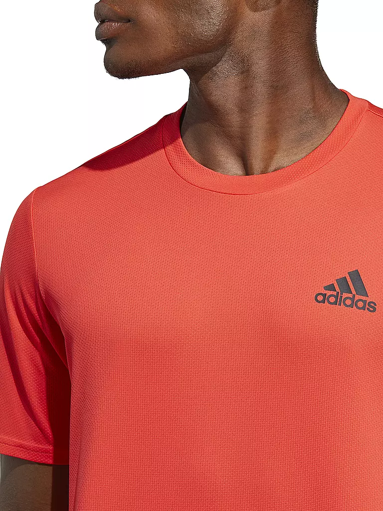 ADIDAS | Herren Fitnessshirt AEROREADY Designed for Movement | rot