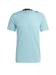 ADIDAS | Herren Fitnessshirt Designed for Training  | hellblau