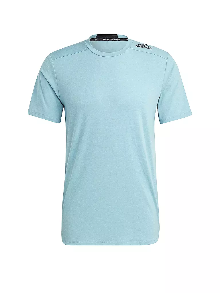 ADIDAS | Herren Fitnessshirt Designed for Training  | hellblau