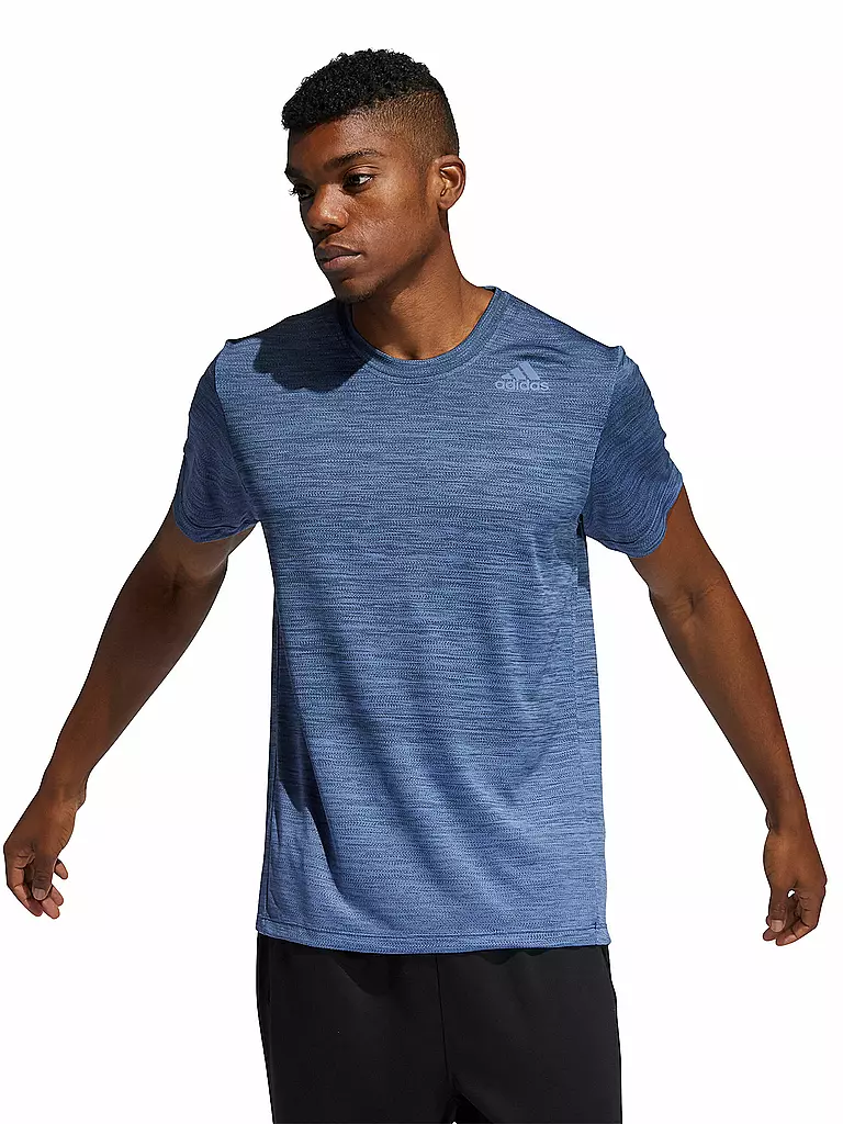 ADIDAS | Herren Fitnessshirt Gradient Tech | blau