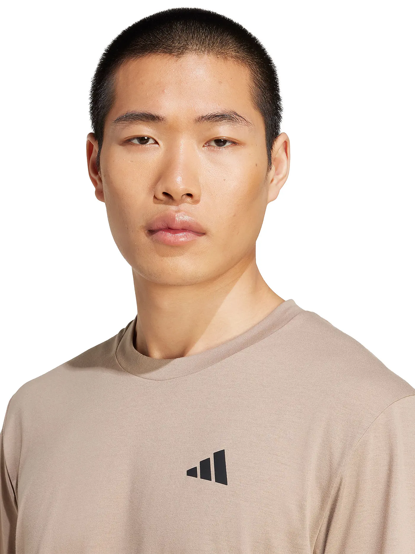 ADIDAS | Herren Fitnessshirt Train Essentials Feelready | camel