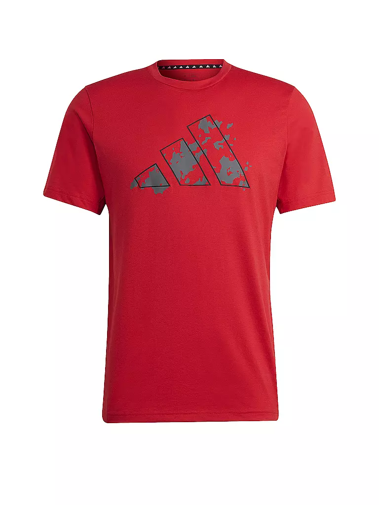 ADIDAS | Herren Fitnessshirt Train Essentials Seasonal Training Graphic  | rot