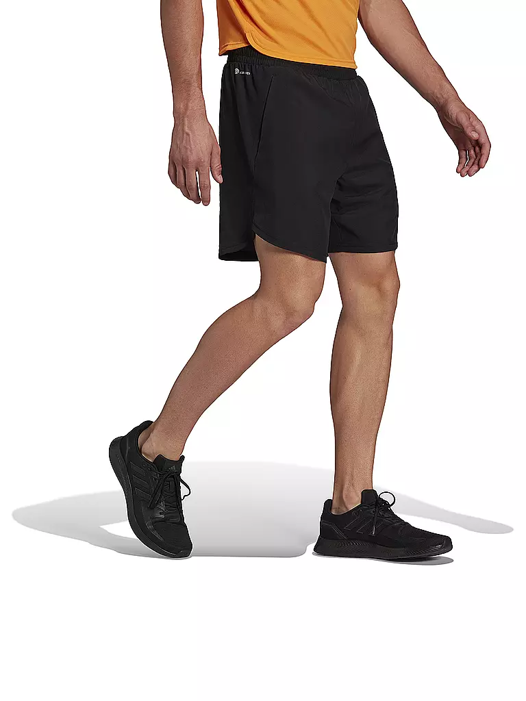 ADIDAS | Herren Fitnessshort AEROREADY Designed for Movement | schwarz