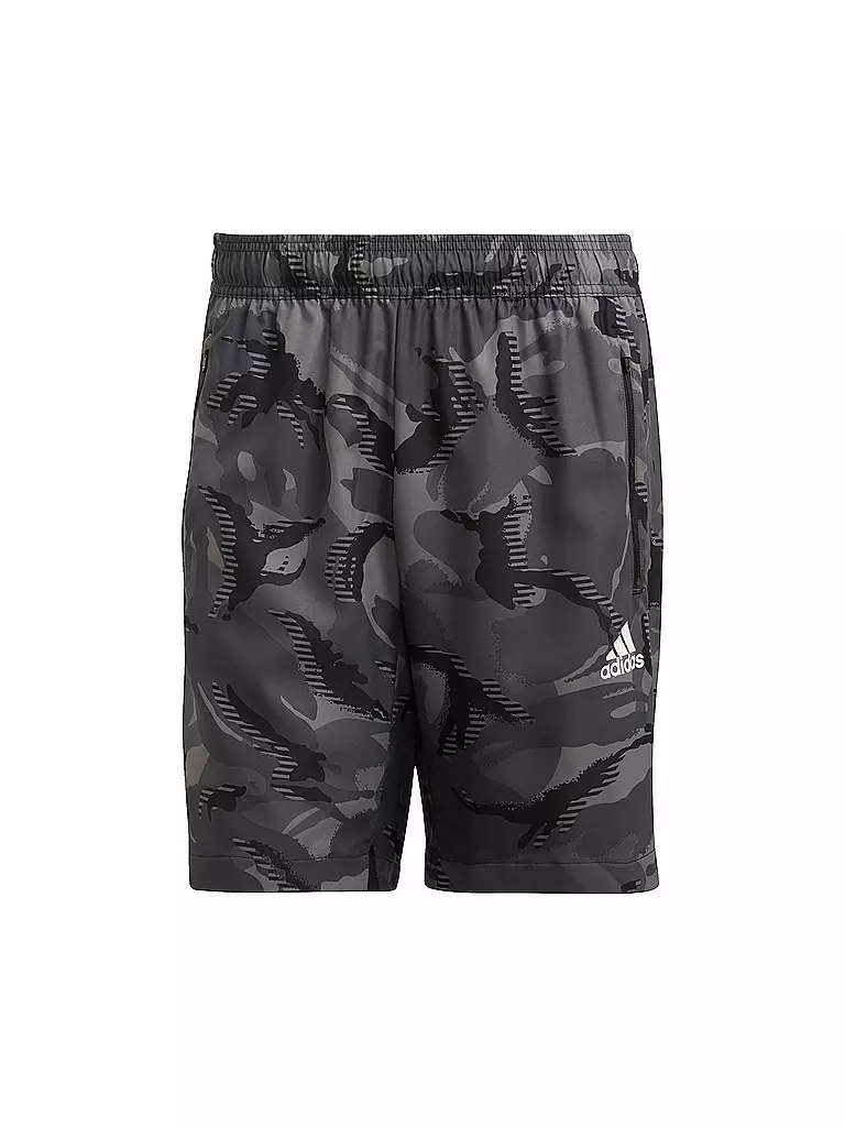 ADIDAS | Herren Fitnessshort Camouflage Designed2Move Aeroready | grau