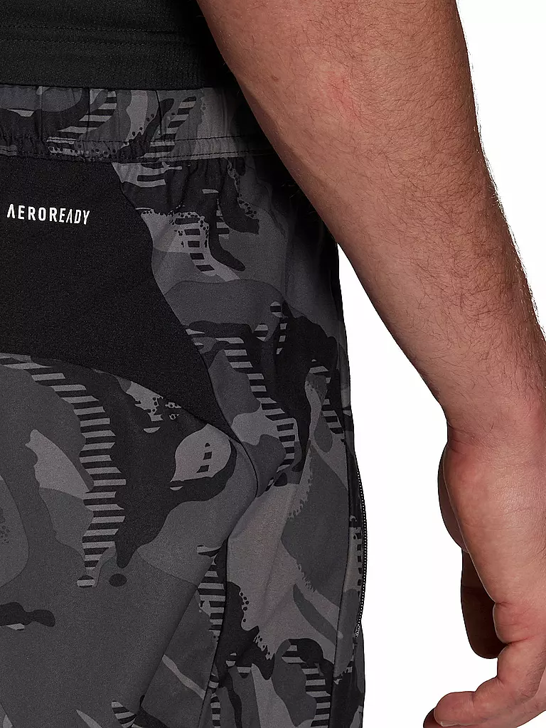 ADIDAS | Herren Fitnessshort Camouflage Designed2Move Aeroready | grau
