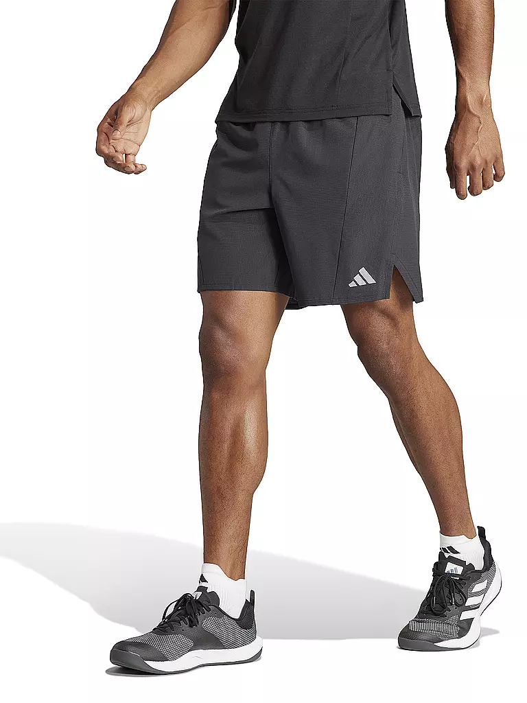 ADIDAS | Herren Fitnessshort Designed for Training HIIT Workout HEAT.RDY  | schwarz